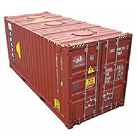 20-фт HC контейнер для сыпучих грузов с увеличенной нагрузкой