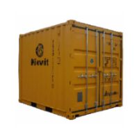10-футовый контейнер с усиленным стальным полом