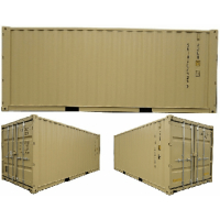 20-футовый контейнер с двумя дверьми